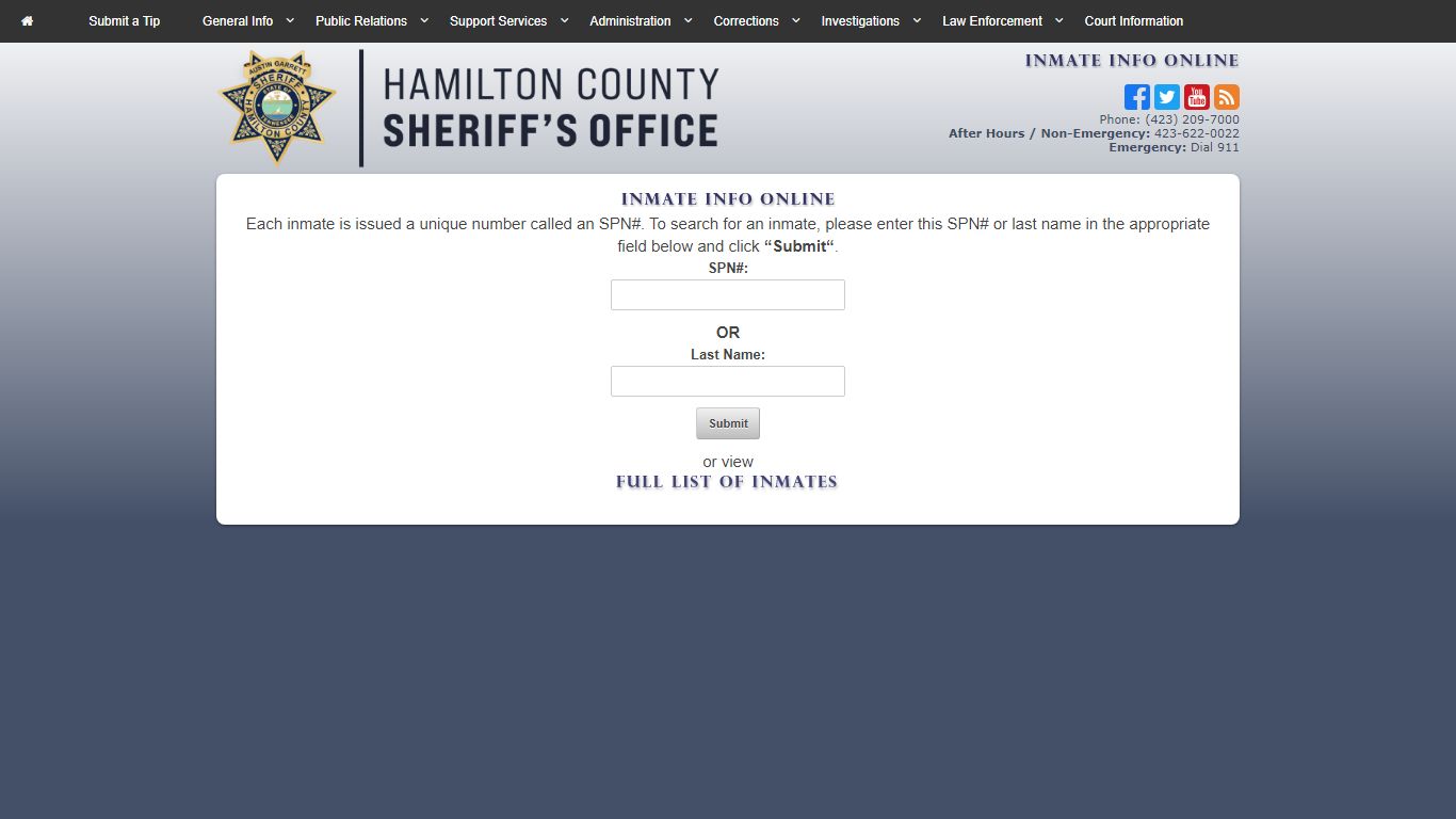 HCSO-Corrections-Inmate Information Online - Hamilton County Sheriff ...